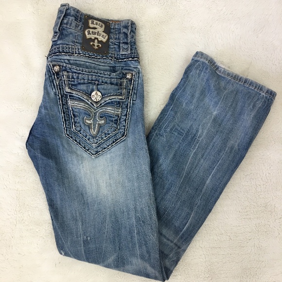 Rock Revival Other - Rock Revival Mens Mathew Bootcut Jeans Size 29x30"